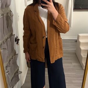 Madewell Tan Blazer Jacket